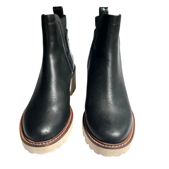 Dolce Vita H2O Chelsea Boots Croc Black & Cream - Picture 2 of 15